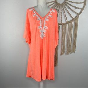 Lily Pulitzer Papaya Orange Balleta Cover-up